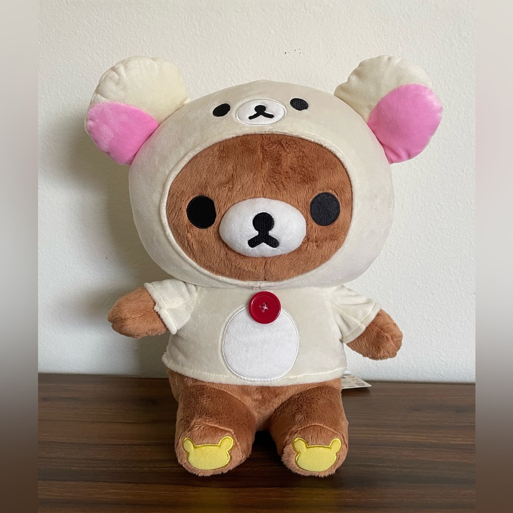 14 Inch Chairoikoguma in Kigurumi costume of Korilakkuma NWT!